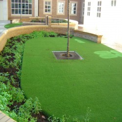 Synthetic Grass Playground in Newtown 11