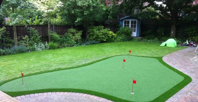 Artificial Golf Green in Upton