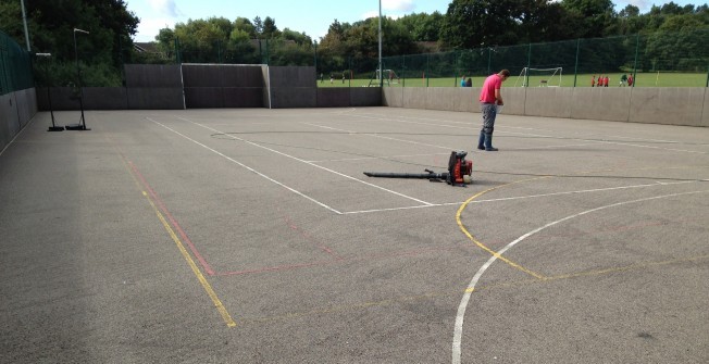 MUGA Pitch Maintenance in West End