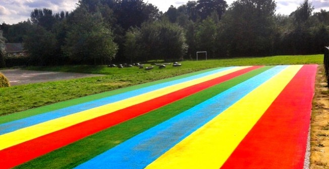 Synthetic Athletics Track in Upton