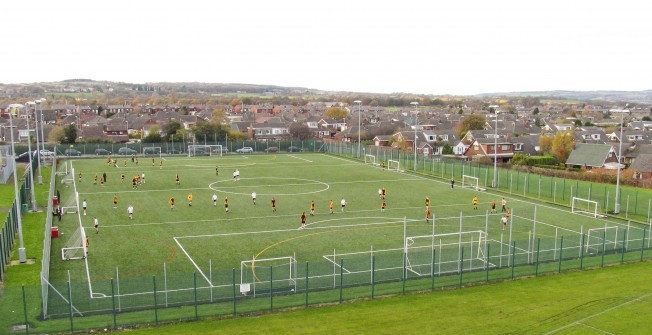 Advanced Hybrid Sports Pitch in Moor End