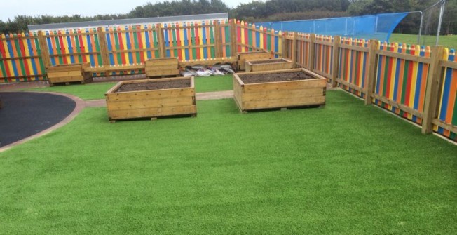 Synthetic Garden Turf in Church End