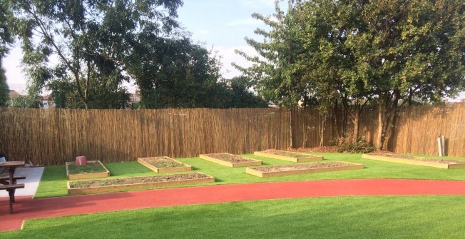 Play Area Synthetic Turf in Ansley